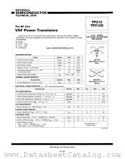 TP212 datasheet pdf Motorola