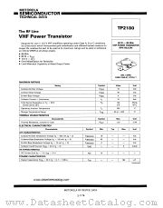 TP2180 datasheet pdf Motorola