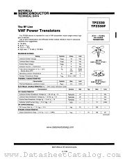 TP2330F datasheet pdf Motorola