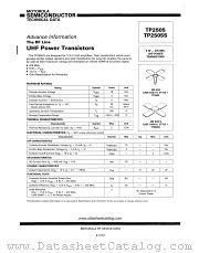TP2505 datasheet pdf Motorola