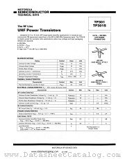 TP301S datasheet pdf Motorola