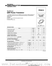 TP3012 datasheet pdf Motorola