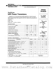 TP302 datasheet pdf Motorola