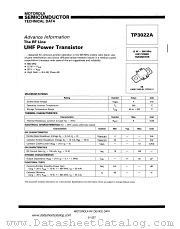 TP3022A datasheet pdf Motorola