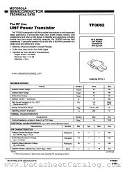 TP3062 datasheet pdf Motorola