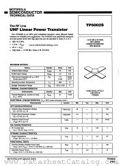 TP5002S datasheet pdf Motorola