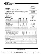 TP8828F datasheet pdf Motorola