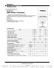 TPM425 datasheet pdf Motorola