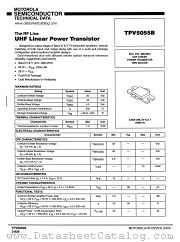 TPV5055B datasheet pdf Motorola