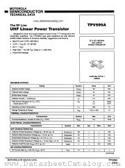 TPV595A datasheet pdf Motorola