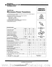 TRW2307F datasheet pdf Motorola