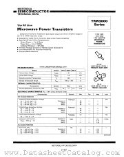 TRW3003F datasheet pdf Motorola