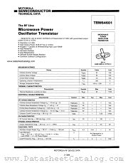 TRW64601 datasheet pdf Motorola