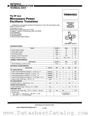 TRW64602 datasheet pdf Motorola