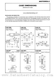 CASE 231 datasheet pdf Motorola