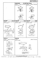 CASE 614 datasheet pdf Motorola