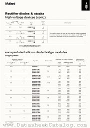 OSS9210-3 datasheet pdf Mullard