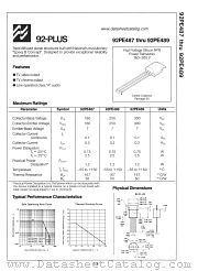 92PE487 datasheet pdf National Semiconductor