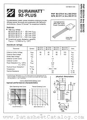 BD370A datasheet pdf National Semiconductor
