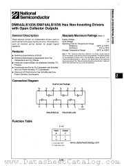 DM54ALS1035 datasheet pdf National Semiconductor