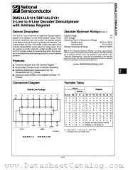 DM54ALS131 datasheet pdf National Semiconductor