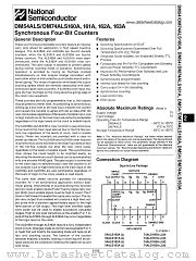 DM74ALS162A datasheet pdf National Semiconductor