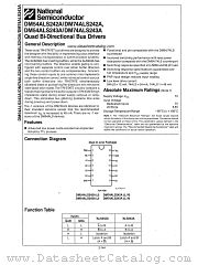 DM74ALS243A datasheet pdf National Semiconductor