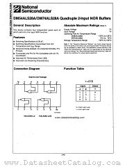 DM54ALS28A datasheet pdf National Semiconductor