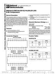 DM54ALS521 datasheet pdf National Semiconductor