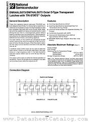 DM74ALS573 datasheet pdf National Semiconductor