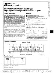 DM54ALS574 datasheet pdf National Semiconductor