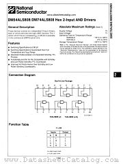 DM74ALS808 datasheet pdf National Semiconductor