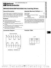 DM74AS1004A datasheet pdf National Semiconductor