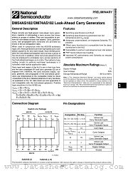 DM74AS182 datasheet pdf National Semiconductor