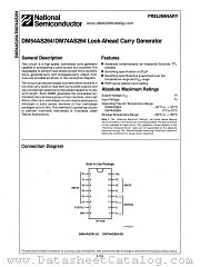 DM74AS264 datasheet pdf National Semiconductor