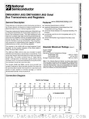 DM74AS652 datasheet pdf National Semiconductor