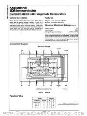 DM8200 datasheet pdf National Semiconductor