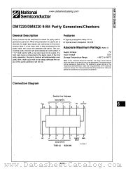 DM7220 datasheet pdf National Semiconductor