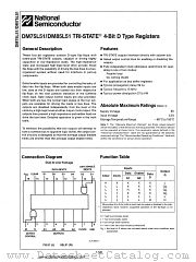 DM85L51 datasheet pdf National Semiconductor