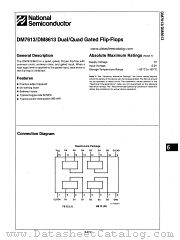 DM7613 datasheet pdf National Semiconductor