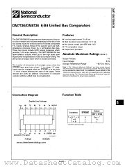 DM8136 datasheet pdf National Semiconductor