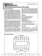 DM8316 datasheet pdf National Semiconductor