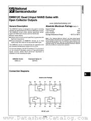 DM9012C datasheet pdf National Semiconductor