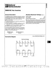 DM9016C datasheet pdf National Semiconductor