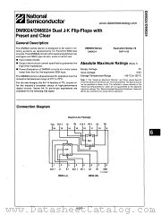 DM8024 datasheet pdf National Semiconductor