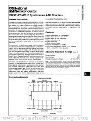 DM8310 datasheet pdf National Semiconductor