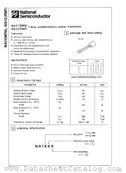 NA12 datasheet pdf National Semiconductor