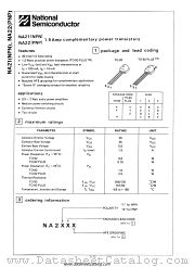 NA21xx datasheet pdf National Semiconductor