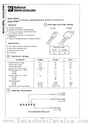 NA42 datasheet pdf National Semiconductor