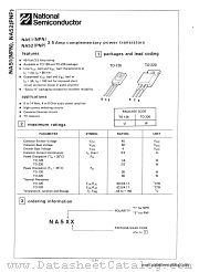 NA52 datasheet pdf National Semiconductor